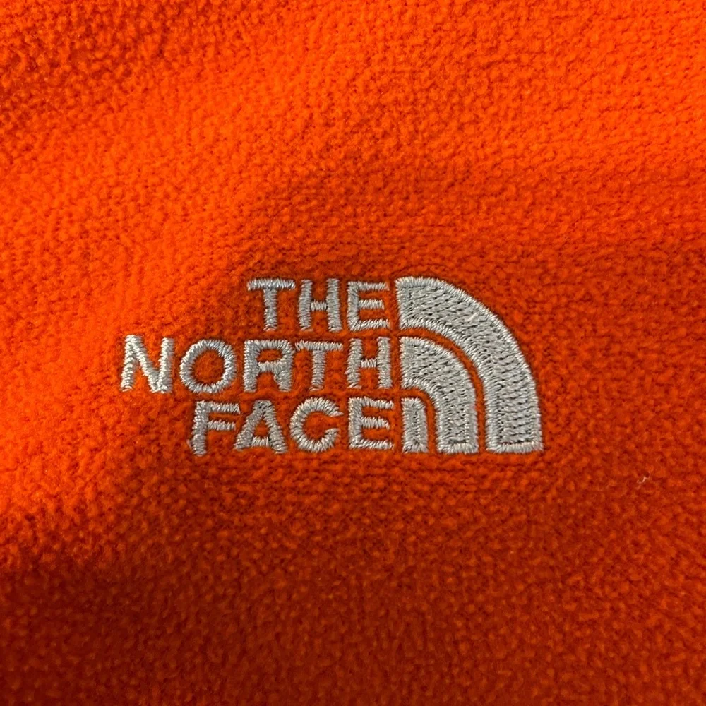 The North Face Orange Quarter-Zip Fleece Pullover